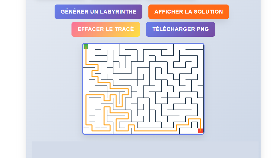 Générateur de labyrinthe
