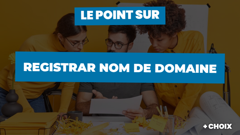 registrar nom de domaine